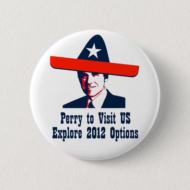 Rick Perry 2012? 6 Cm Round Badge (Front)
