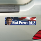 Rick Perry 2012 - Election Bumper Sticker (On Car)