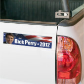 Rick Perry 2012 - Election Bumper Sticker (On Truck)