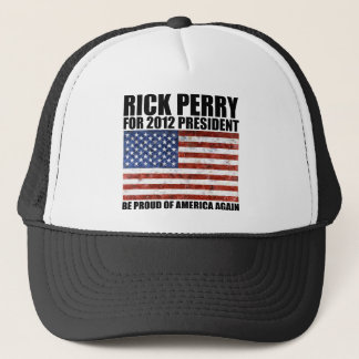 Rick Perry 2012 President Trucker Hat