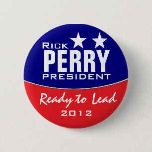 Rick Perry 6 Cm Round Badge