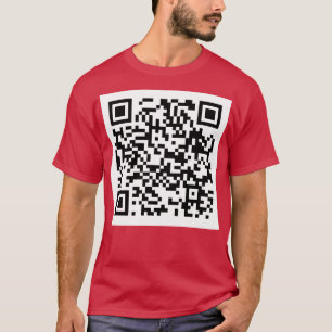 Rick Roll QR Code Hat T-Shirt