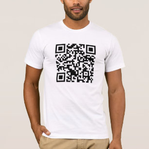 Rick Roll QR code Rickrolled T-Shirt