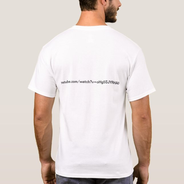 Rick Roll T-Shirt (Back)