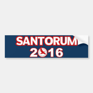 Rick Santorum for President 2016 Bumper Sticker