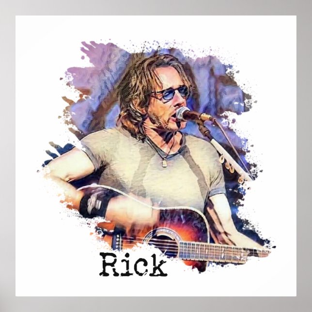 Rick Springfield in Concert Poster (Front)