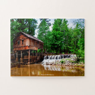 Rickard's Mill Alabama Jigsaw Puzzle