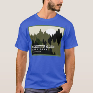 Ricketts Glen State Park Pennsylvania Forest Sunri T-Shirt