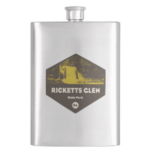 Ricketts Glen State Park Pennsylvania Hip Flask