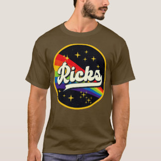 Ricks Rainbow In Space Vintage Style T-Shirt