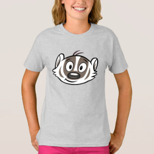 Ricky Racoon   Boomer Badger Face T-Shirt