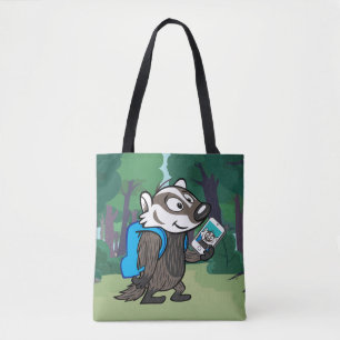 Ricky Racoon   Boomer Badger Selfie Tote Bag