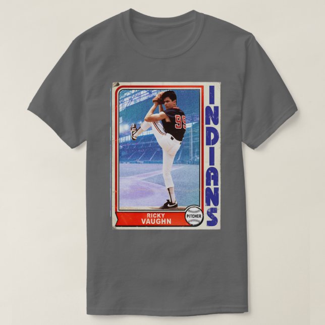 Ricky Wild Vaughn Retro Trading d T-Shirt (Design Front)