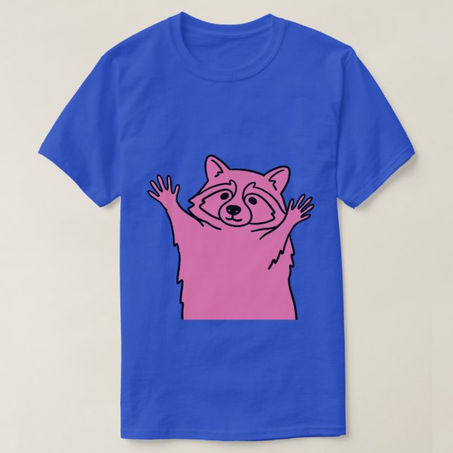 rico Racoon T-Shirt (Design Front)