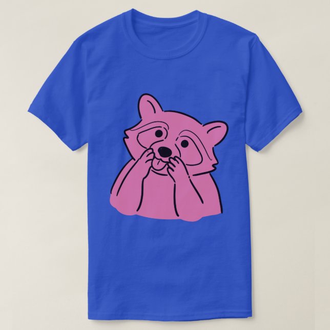 rico Racoon T-Shirt (Design Front)