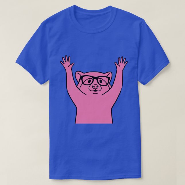 rico Racoon T-Shirt (Design Front)