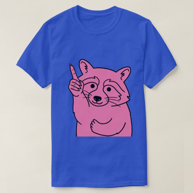 rico Racoon T-Shirt (Design Front)