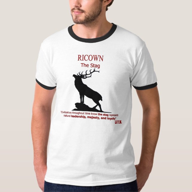 Ricown - The Stag T-Shirt (Front)