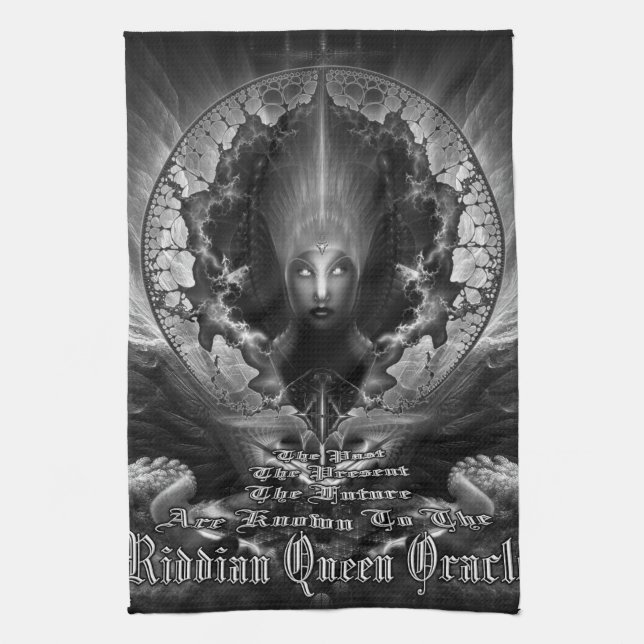 Riddian Queen Oracle GS Tea Towel (Vertical)
