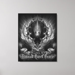Riddian Queen Oracle GS Wrapped Canvas
