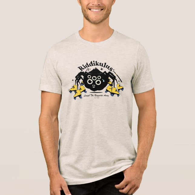 Riddikulus - Laugh the Boggarts Away Tri-Blend Shirt (Front)