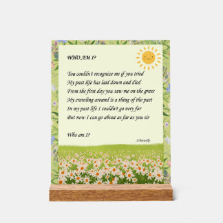 Riddle Art Acrylic Sign