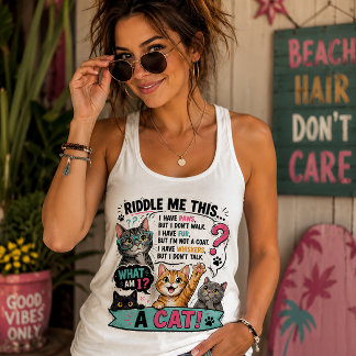 Riddle Me This Cat Tank
