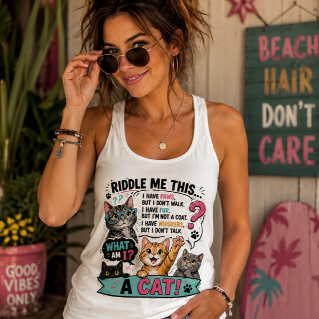Riddle Me This Cat Tank (Creator Uploaded)