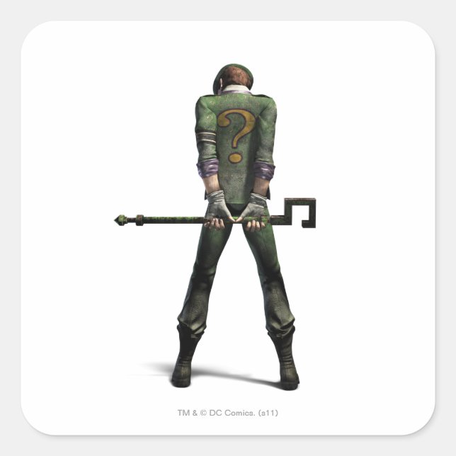 Riddler Colour Square Sticker (Front)