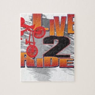 Ride 2 Live BMX Biker Jigsaw Puzzle