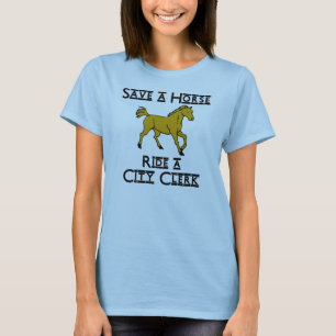 ride a city clerk T-Shirt