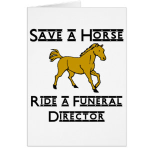 ride a funeral director