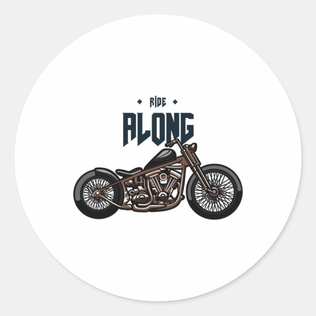 Ride Along Sticker  (Front)
