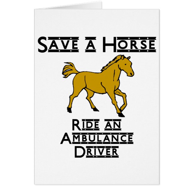 ride an ambulance driver (Front)
