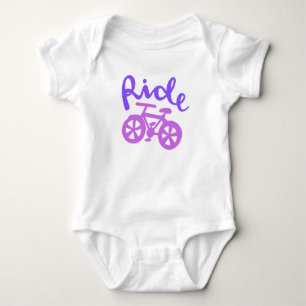 Ride Baby Bodysuit – Cute Bicycle Baby Outfit