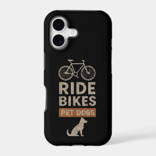 Ride Bikes Pet Dogs Funny Cycling Dog Lover