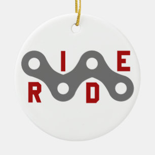 Ride (Chain) Ceramic Tree Decoration