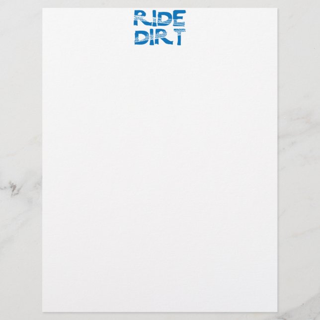 Ride Dirt (Front)