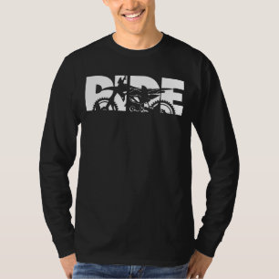 Ride Dirt Bike Motocross Apparel Motocross Dirt Bi T-Shirt