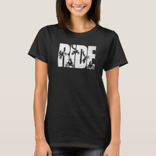 Ride Dirt Bike Motocross Motorcycle Biker For Men  T-Shirt