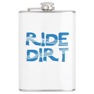 Ride Dirt Hip Flask