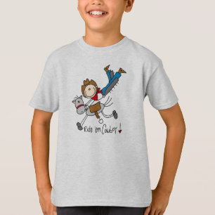 Ride 'Em Cowboy Stick Figure Shirt