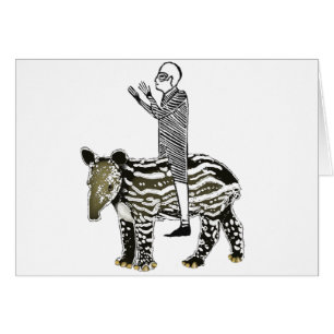 Ride em' tapir