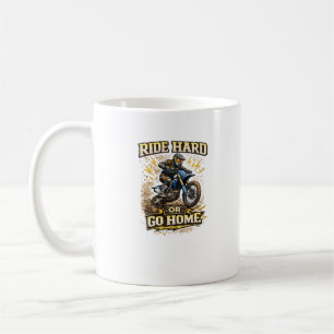 Ride Fast Stay Free  Racing Design  Coffee Mug