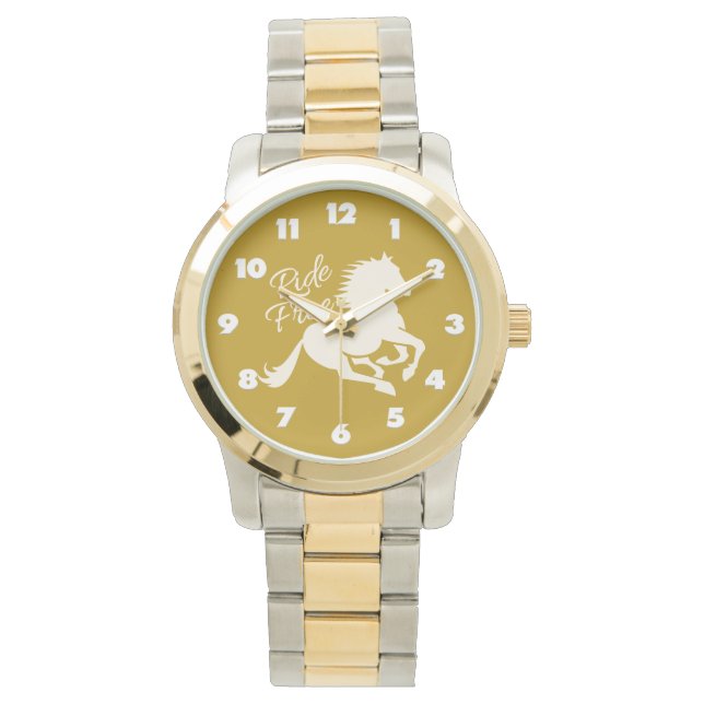 Ride Free custom watches (Front)