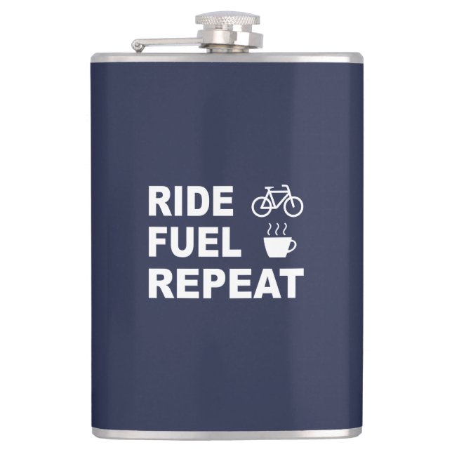 Ride Fuel Repeat Hip Flask (Front)