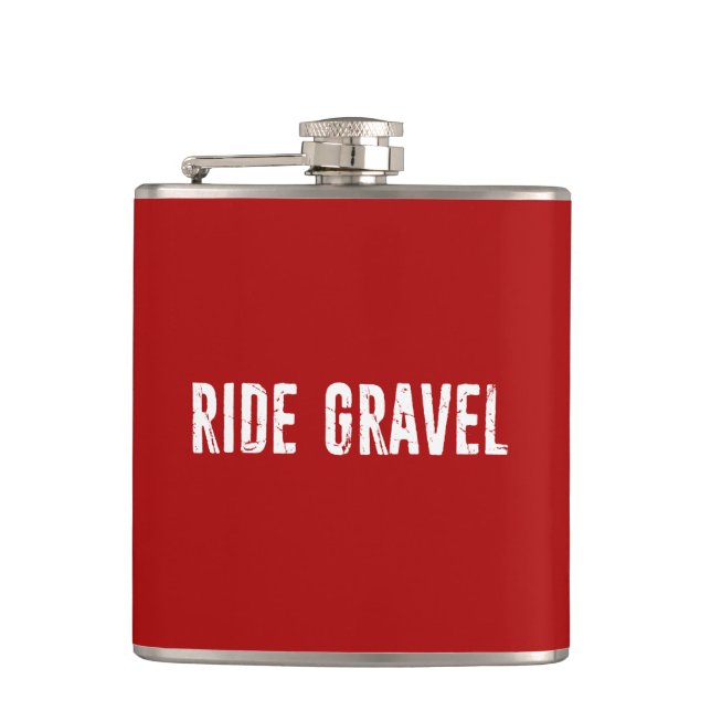 Ride Gravel Hip Flask (Front)