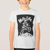 Ride Hard, Live Free: Moto Life Motocross T-Shirt