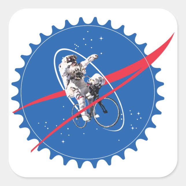 Ride High Square Sticker (Front)