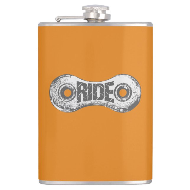Ride Hip Flask (Front)